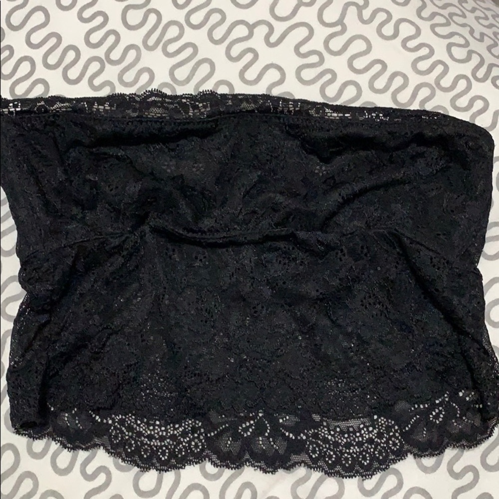 Strapless Lace Bandeau